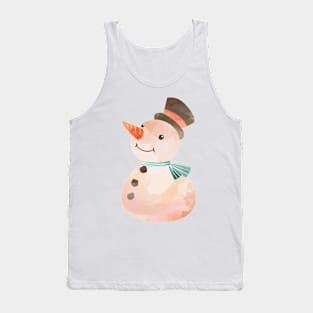 funny snowman Tank Top